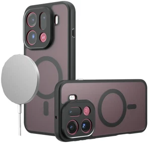 Funda magnética para OPPO Find X9Pro, protección cubierta de lente mate antihuellas dactilares - Imagen 1 de 13