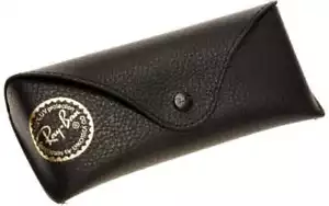 Ray Ban Okulary przeciwsłoneczne Czarne Cover Case Pouch Aviator Clubmaster wayfarer - Zdjęcie 1 z 2