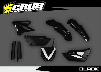 Kit de carrocería de plástico color OEM Yamaha YZ 85 2015-2018 negro azul rosa blanco Foto 1 de 4