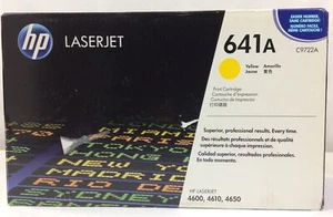 HP 641A Yellow LaserJet Toner Cartridge C9722A - Picture 1 of 1