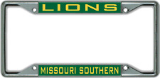 Missouri Southern LIONS License Plate Frame