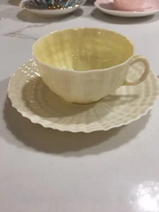 JUEGO DE CAFÉ BELLEEK CO FERMANACH IRLANDA - Imagen 1 de 8