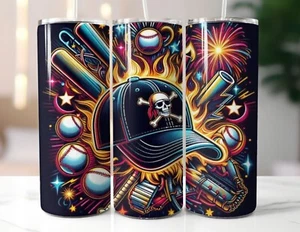 Pittsburgh Pirates Stainless Steel Sublimated Tumbler 20 Oz Hot or Cold - Picture 1 of 1