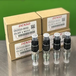 NEW GENUINE DENSO FUEL INJECTOR SET For TOYOTA 3.0 Turbo Diesel Land Cruiser 1KZ - Picture 1 of 4