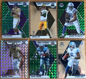 2020 Mosaic Football Pick Your Card Finish Your Set Rookies Vets Inserts