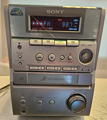 SONY Hi-Fi Micro Stereo HCD-EP707 *PARTS OR REPAIR* - Image 1 of 4
