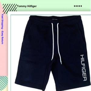 Tommy Hilfiger Men's Fleece Lounge Short with Pockets, Sky Captain, XXL - Picture 1 of 1