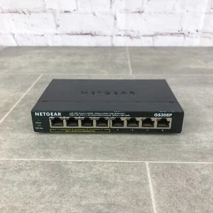 Netgear GS308P 8-Port Gigabit Ethernet Switch with 4-Port PoE + PSU - Photo 1/7