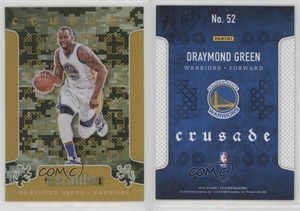 2015-16 Panini Excalibur Crusade Camo Draymond Green #52