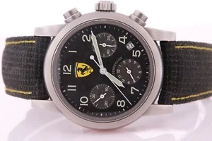 Girard Perregaux Ferrari Chronograph Edelstahl Automatik Herrenuhr 8020 - Bild 1 von 12