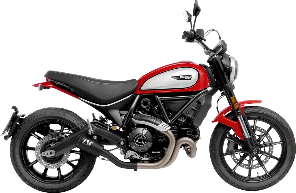 Глушитель надевающийся Leo Vince LV-10 черный 15250FB для скремблера Ducati 2021-2022 годов выпуска - Изображение 1 из 1