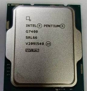 Intel Pentium Gold G7400 2Cores 3.7GHz Socket LGA 1700 Desktop CPU - Picture 1 of 2