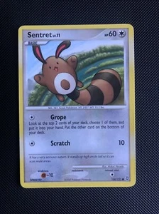 Pokemon Common Card : Sentret 104/132 (D&P Secret Wonders) - Picture 1 of 6