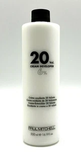 Paul Mitchell 20 Volume Cream Developer 6 % 16,9 oz - Imagen 1 de 1