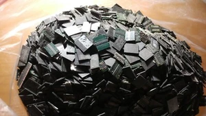 7.8 lbs IC Memory Chips BGA type Scrap  for PM Recovery - Picture 1 of 8