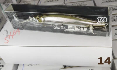GAN CRAFT Rest Ayuja 128 21 g minnow flutuante lento #14 - Imagem 1 de 3