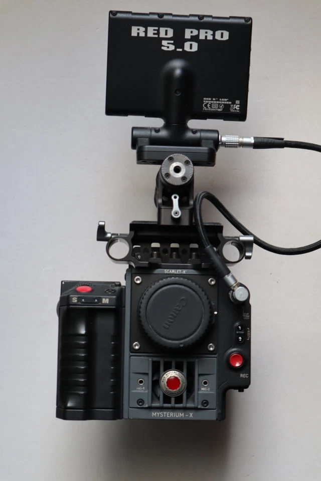 RED Scarlet-X Mysterium-X Cinema Camera, EF Mount and extras - Image 1 of 4