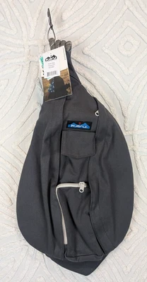 KAVU веревки мешок слинга через плечо сумка путешествий тротуар серый твердый туризм 923-960 - Изображение 1 из 4