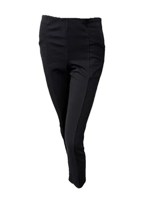 Pantalones de viaje Athleta negros con cremallera lateral talla 6 elásticos ajustados ropa de trabajo Foto 1 de 4