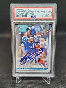 Vladimir Guerrero Jr 2019 Topps Series 2 Autograph Rookie Card PSA/DNA - Picture 1 of 2