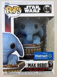 Brand New MAX REBO Star Wars ROTJ 40th Funk Pop Walmart Exclusive W/Protector - Picture 1 of 6