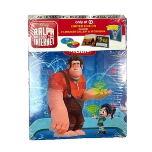 Ralph Breaks the Internet Limited Edition Storybook 4K Ultra Blue-Ray Digital - Bild 1 von 12