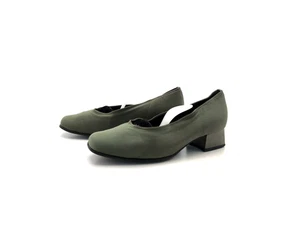 Gabor Damen Pumps Absatzschuh Stöckelschuhe Heels Grün Gr. 36,5 (UK 3,5) - Picture 1 of 8