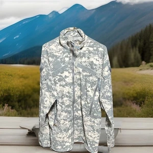 Gen III Digital Camo Jacket Soft Shell Wind Cold Weather Small Long - Picture 1 of 13