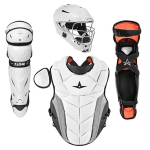 All-Star PHX Pro Paige Halstead Fastpitch Softball Catcher's Set, White/Black, L - Picture 1 of 1