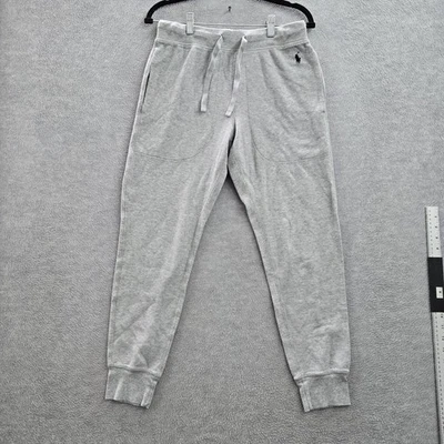 Polo Ralph Lauren Hombres Ropa de Dormir M Gris Pijama Pantalones Salón 27" Entrepierna Foto 1 de 4