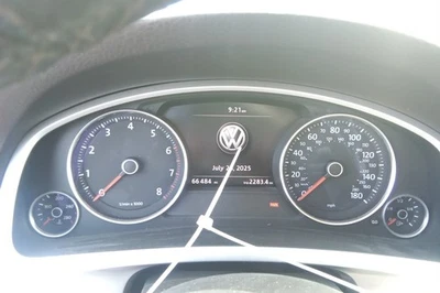 Touareg 2013 equipo original velocímetro calibre grupo 66 k millas Volkswagen Foto 1 de 4