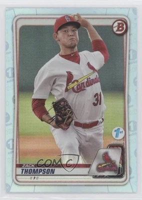 2020 Bowman 1st Edition Sky Blue Foil Zack Thompson #BFE-6 - Image 1 of 2