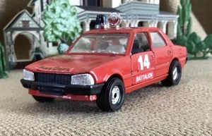 Corgi Toys ~Peugeot 505 STI Fire Battalion Chief (1979-1992) -Red~ 1:40 Scale - Picture 1 of 15