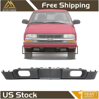 NEW Front Bumper Lower Valance Textured For 1998-2004 Chevrolet S10 Pickup 4WD Foto 1 de 4