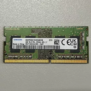 Samsung 4GB DDR4 RAM PC4-3200AA 3200MHz 1.2V Unbuffered SO-DIMM M471A5244CB0-CWE - Picture 1 of 11