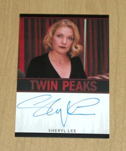 2018 Rittenhouse Twin Peaks auto autograph Sheryl Lee as LAURA PALMER SHOWTIME