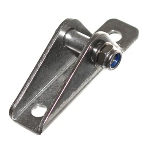 2x stainless bracket for gas pressure springs gas pull spring gas spring damper holder new - Picture 1 of 2