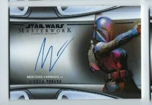 2021 Star Wars Masterwork autograph MWA-MV Mercedes Varnado - Picture 1 of 1