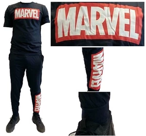 Juego de pijamas de algodón M*RVEL para hombre personaje TIENDA EX TIENDA ropa de noche noches ropa de salón - Imagen 1 de 3