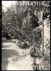 1920s Photo Neg New Orleans LA Louisiana Labatut House Garden Gate 5x7" 1929