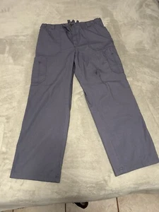 Carhartt Scrub Pants Mens Extra Large Gray Regular Ripstop Cargo - Picture 1 of 10