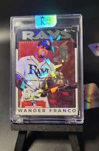 Topps Project 100 WANDER FRANCO DJ SKEE *1/1 CRACKED ICE FOIL by KARD KING! READ