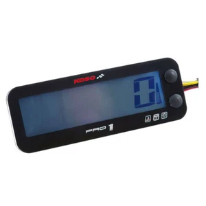 CONTAGIRI TERMOMETRO KOSO PRO-1 RACING NERO 20000 RPM - Picture 1 of 3
