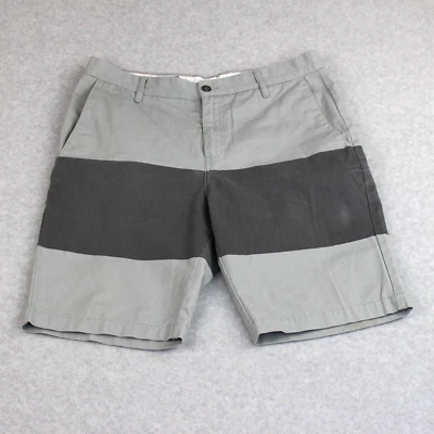 Volcom Shorts Men's Size 34 Gray Color Block - Image 1 of 4