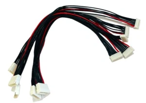 7P 22.2v JST-XH LiPO 6s balance Chargerextension adapter silicone wire 30cm x 5 - Picture 1 of 7