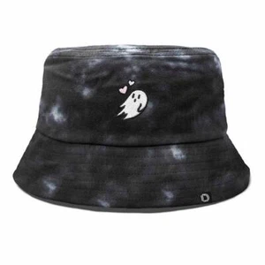 Dalix Womens Heartly Ghost Cotton Bucket Hat - Picture 1 of 20