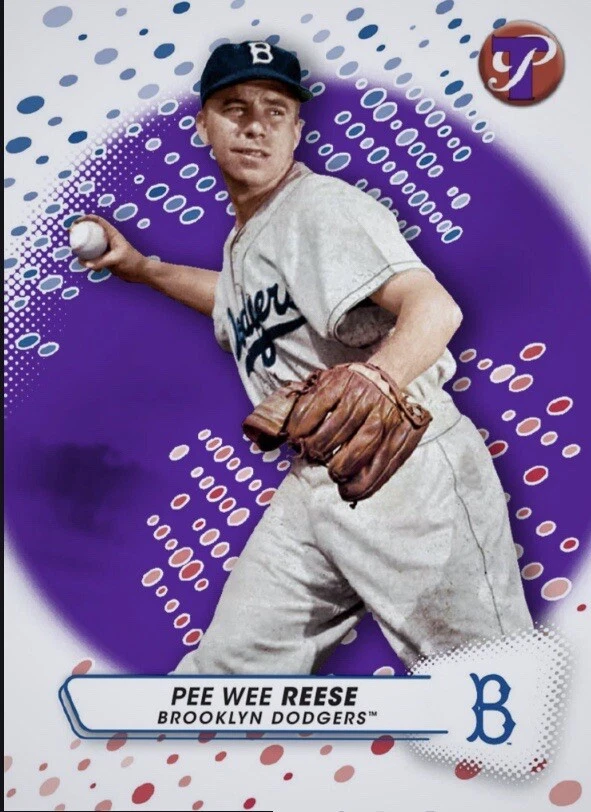 [DIGITAL] Topps Bunt - Pee Wee Reese - Pristine 23 S1 - Purple Base - Image 1 of 1