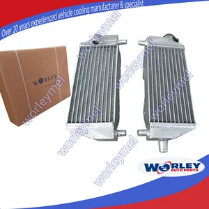 Aluminum Radiator FOR Kawasaki KX125 1994-2002 KX250 1994-2002 2001 2000 99 98 - Picture 1 of 7