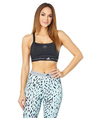 adidas Stella Mccartney Truepurpose Training Medium Support Bra HD9097 Black SM - Image 1 of 4