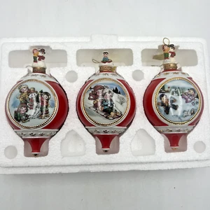 Vintage Bradford Exchange 2001/2002 Set of 3 Campbell's Soup 'Ornaments - Picture 1 of 16